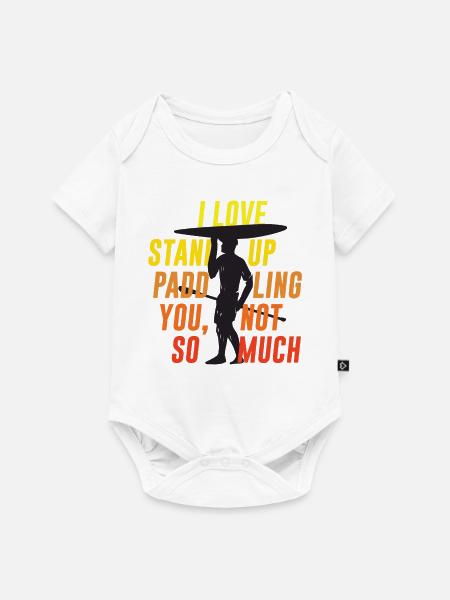 SUP - Baby Premium Kurzarmbody - Weiß