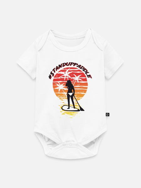 SUP - Baby Premium Kurzarmbody - Weiß