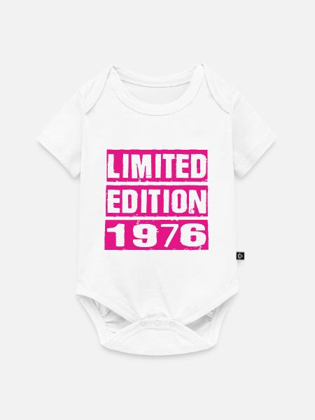 Limited Edition 1976 - Baby Premium Kurzarmbody - Weiß