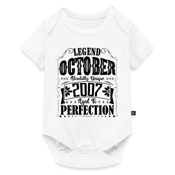 October 2007. October 2007 Birthday Gift. - Baby Premium short-sleeve bodysuit - white - Front