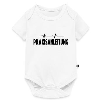 Praxisanleitung Praxisanleiter Rettungsdienst - Baby Premium Kurzarmbody - Weiß - Vorne