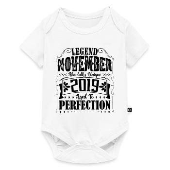 November 2019. Birthday Gift November 2019 - Baby Premium short-sleeve bodysuit - white - Front