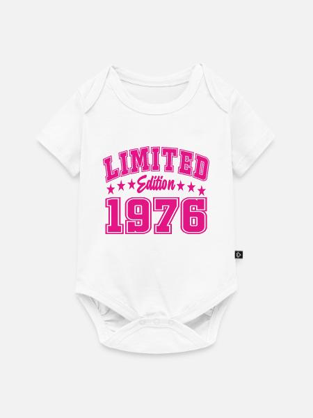 Limited Edition 1976 - Baby Premium Kurzarmbody - Weiß
