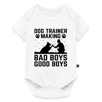 Dog Trainer Dog Training Training Dogs Pet Care Pr - Baby Premium short-sleeve bodysuit - white - Front