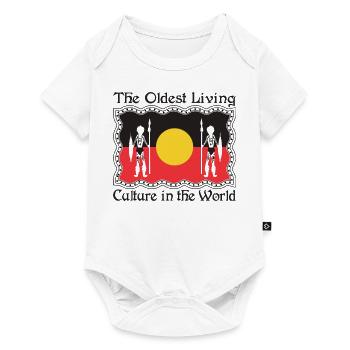 The Oldest Living Culture in the World - Baby Premium short-sleeve bodysuit - white - Front