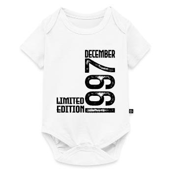 Cadeau Anniversaire Décembre 1997. Decembre 1997. - Body à manches courtes Premium Bébé - blanc - Devant