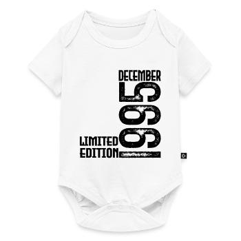 Cadeau Anniversaire Décembre 1995. Decembre 1995. - Body à manches courtes Premium Bébé - blanc - Devant