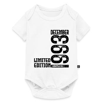 Cadeau Anniversaire Décembre 1993. Decembre 1993. - Body à manches courtes Premium Bébé - blanc - Devant