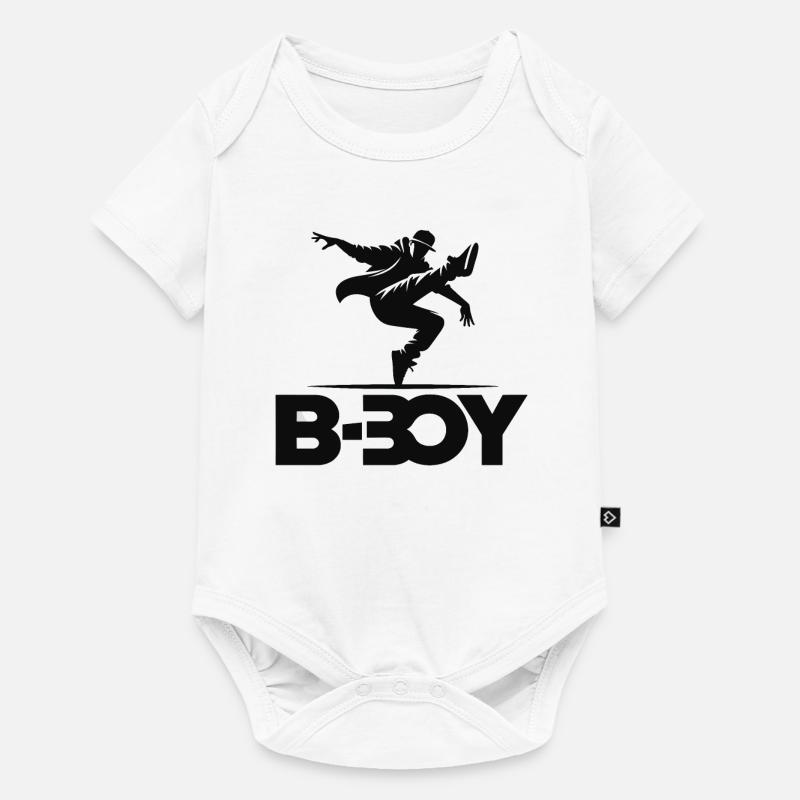 Breakdance Breakdancer Breakdance Enfants - Body à manches courtes Premium Bébé - blanc