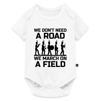 Marching Band Sayings Funny Marching Instruments - Baby Premium short-sleeve bodysuit - white - Front