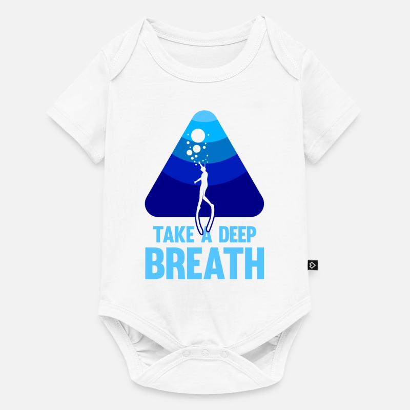Plongée, Apnée Plongée, Apnée No Limit Apnée Apnée - Body à manches courtes Premium Bébé - blanc