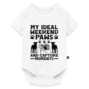 Dog Lover Photography Loves Dog Photographer Dogs - Baby Premium short-sleeve bodysuit - white - Front