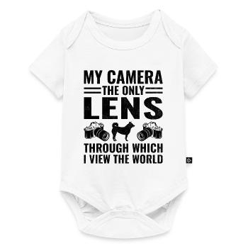 Dog Lover Photography Loves Dog Photographer Dogs - Baby Premium short-sleeve bodysuit - white - Front