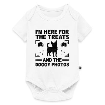 Dog Lover Photography Loves Dog Photographer Dogs - Baby Premium short-sleeve bodysuit - white - Front
