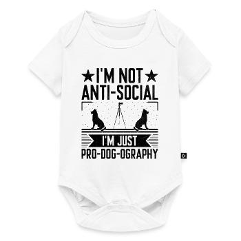Dog Lover Photography Loves Dog Photographer Dogs - Baby Premium short-sleeve bodysuit - white - Front