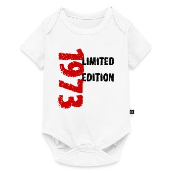 1973 édition limitée anniversaire cadeau femme mari - Body à manches courtes Premium Bébé - blanc - Devant