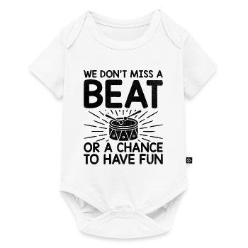 Drum Corps Marching Band Drum Corp Music Percussio - Baby Premium Kurzarmbody - Weiß - Vorne