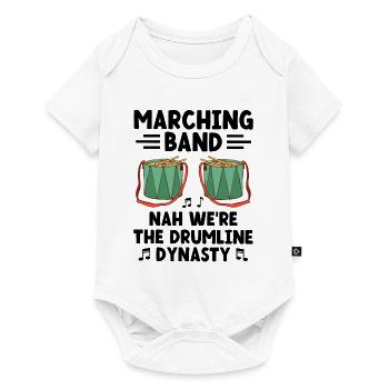 Drum Corps Marching Band Drum Corp Music Percussio - Baby Premium Kurzarmbody - Weiß - Vorne