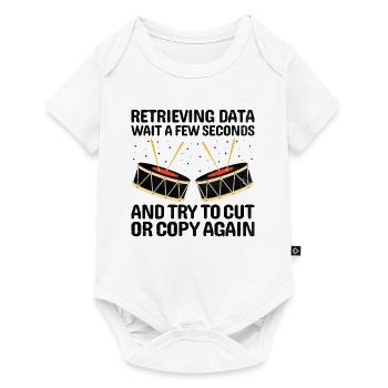 Drum Corps Marching Band Drum Corp Music Percussio - Baby Premium Kurzarmbody - Weiß - Vorne