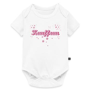 Einzelhändler Abschluss-Geschenk Kauffrau - Baby Premium Kurzarmbody - Weiß - Vorne