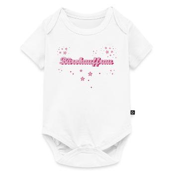 Angestellter Abschluss-Geschenk Bürokauffrau - Baby Premium Kurzarmbody - Weiß - Vorne