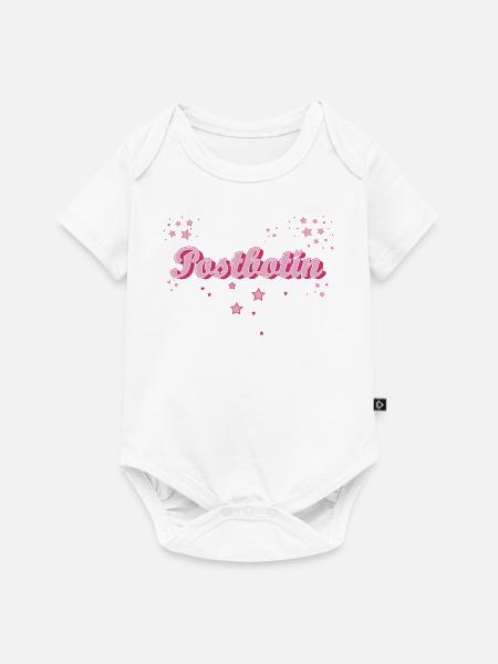 Postboten Abschluss-Geschenk Postbote Postbotin - Baby Premium Kurzarmbody - Weiß