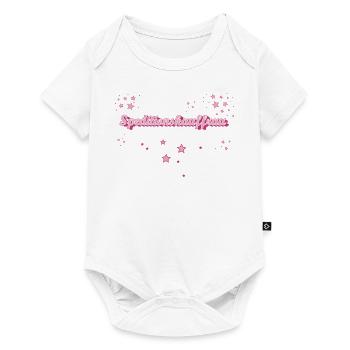 Spediteur Abschluss-Geschenk Speditionskauffrau - Baby Premium Kurzarmbody - Weiß - Vorne