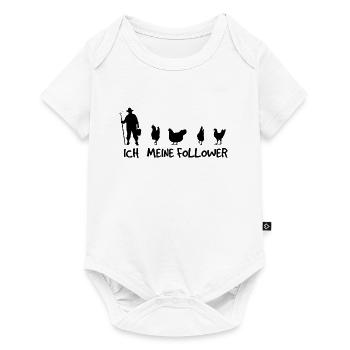 Bauernhof-Chic - Baby Premium Kurzarmbody - Weiß - Vorne