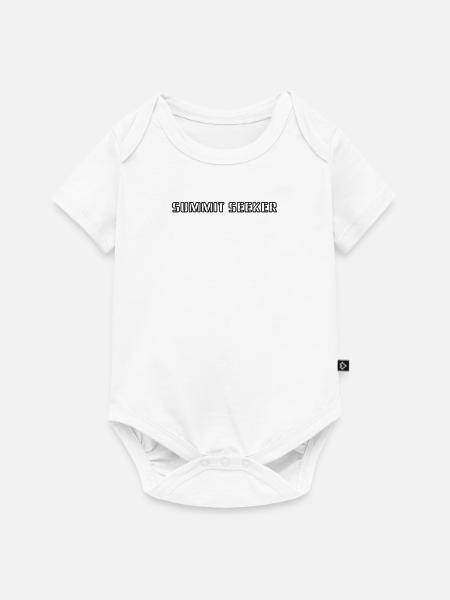 Wandern - Summit seeker - Baby Premium Kurzarmbody - Weiß