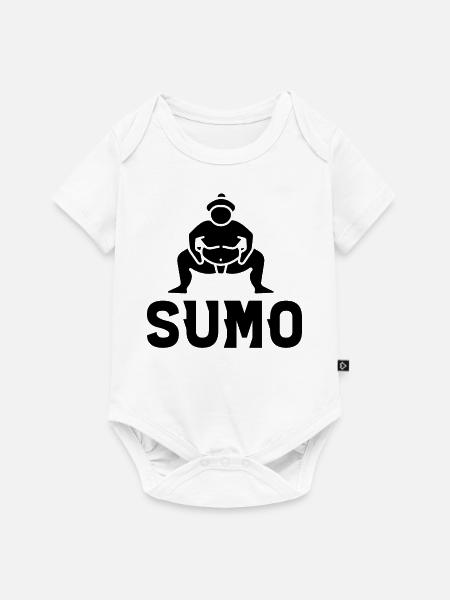Sumo - Baby Premium Kurzarmbody - Weiß