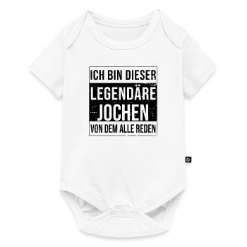 Ich bin dieser legendäre für Jochen - Baby Premium Kurzarmbody - Weiß - Vorne