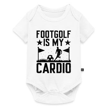 Footgolf Player Foot Golf Playing Footgolfers Foot - Baby Premium short-sleeve bodysuit - white - Front