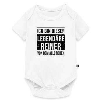Ich bin dieser legendäre für Reiner - Baby Premium Kurzarmbody - Weiß - Vorne