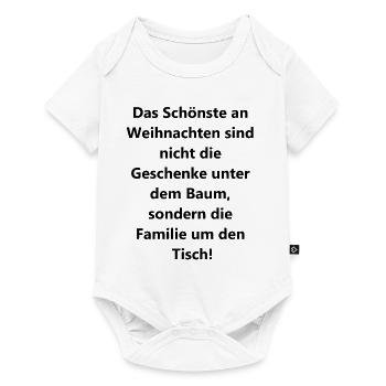 Family gift for the festival of love - Baby Premium short-sleeve bodysuit - white - Front