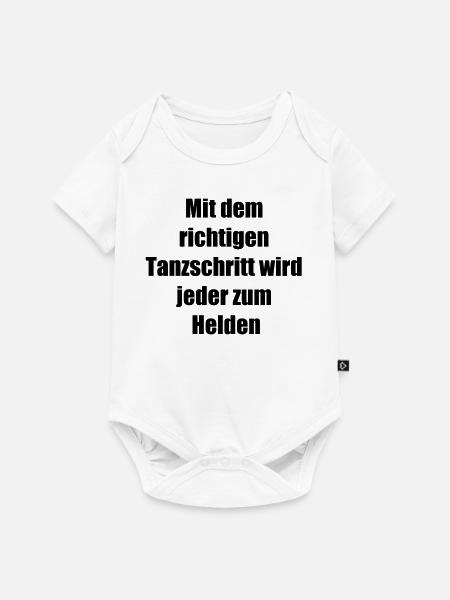 Heldenhafter Tanz Geschenk - Baby Premium Kurzarmbody - Weiß