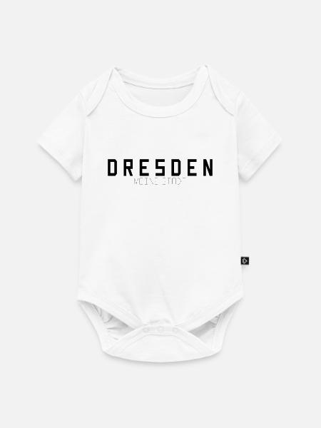 Dresden Meine Stadt - Baby Premium Kurzarmbody - Weiß