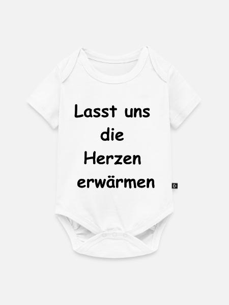 Frohes Fest Geschenk - Baby Premium Kurzarmbody - Weiß