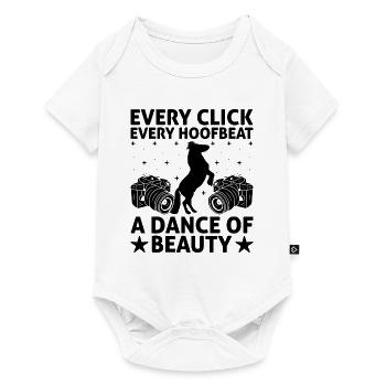 Horse Photography Horseback Riding Horses Hobby Ph - Baby Premium short-sleeve bodysuit - white - Front