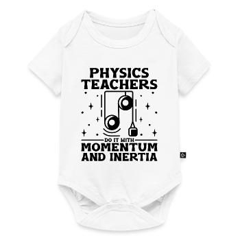 Professeur de sciences Professeur d’école Biologie Chimie P - Body à manches courtes Premium Bébé - blanc - Devant