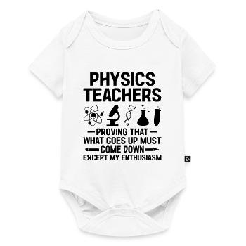 Professeur de sciences Professeur d’école Biologie Chimie P - Body à manches courtes Premium Bébé - blanc - Devant