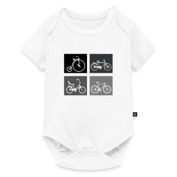 Vintage Gift Idea Bicycle - Baby Premium short-sleeve bodysuit - white - Front