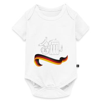 Germany, Deutschland, German, Patriotismus - 8 - Baby Premium Kurzarmbody - Weiß - Vorne