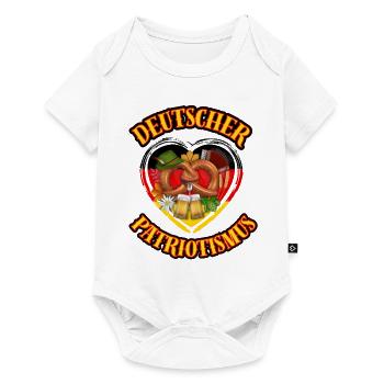 Deutschland, Germany, Patriotismus, Deutsch -5 - Baby Premium Kurzarmbody - Weiß - Vorne