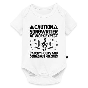 Musician Songwriter Singer Musician Music Music Pr - Baby Premium short-sleeve bodysuit - white - Front