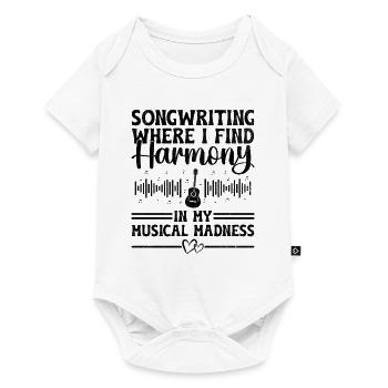 Musician Songwriter Singer Musician Music Music Pr - Baby Premium short-sleeve bodysuit - white - Front