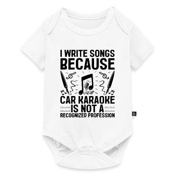 Musician Songwriter Singer Musician Music Music Pr - Baby Premium short-sleeve bodysuit - white - Front