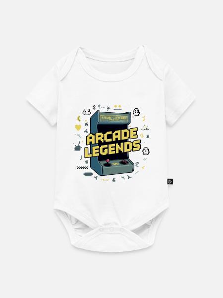 ARKADEN-LEGENDEN - Baby Premium Kurzarmbody - Weiß