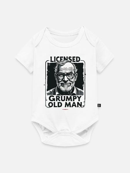 MÜRRISCHER OLDMAN - Baby Premium Kurzarmbody - Weiß