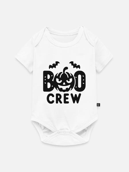 Buh-Crew - Baby Premium Kurzarmbody - Weiß