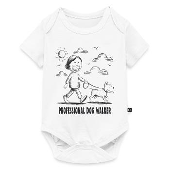 Pitbull Pet Dog Amoureux des animaux - Body à manches courtes Premium Bébé - blanc - Devant